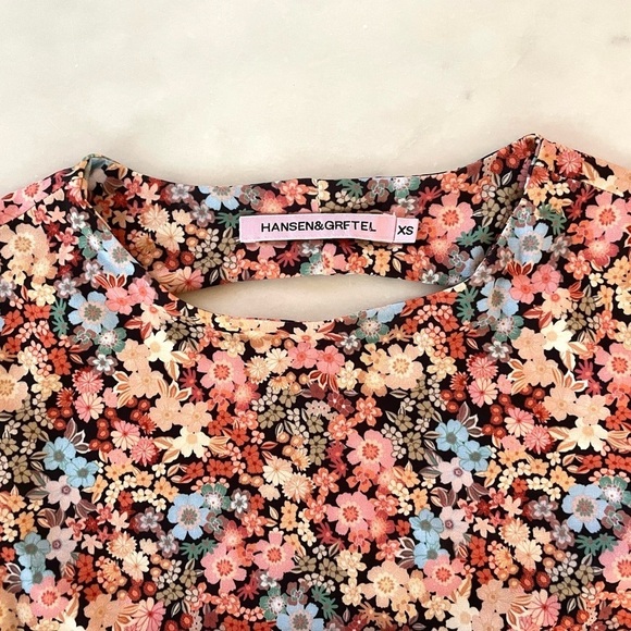 Hansen & Gretel Drew Top in Bloom Floral XS - Picture 5 of 10